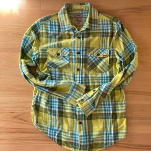 44mm Legendary Goods men’s plaid flannel size M